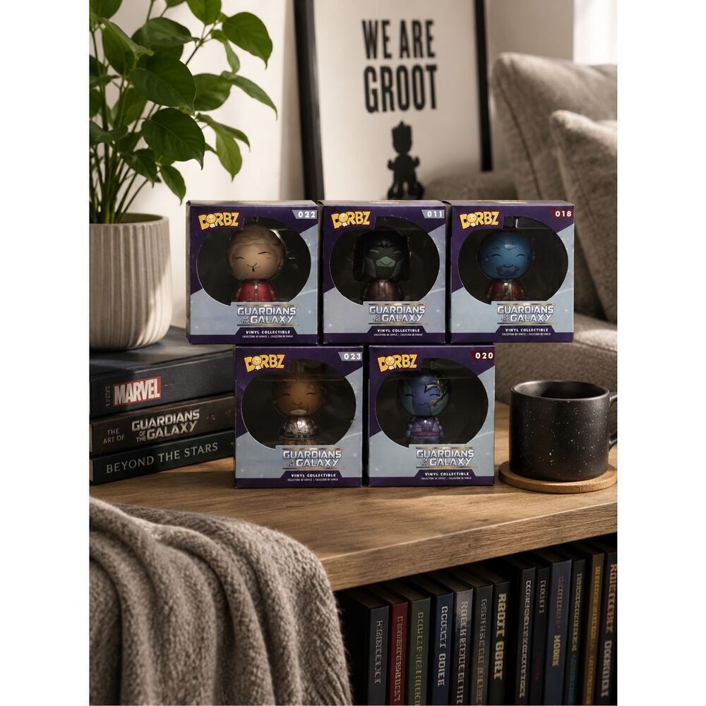 Dorbz Guardians Of The Galaxy Lot .Ronan, Yondu, Korath, Nebula, &Collector.Read
